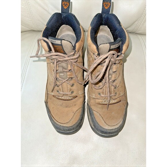 Ariat Terrain ATS Hiking Boot Womens Size 7B Outdoor Taupe Brown Ankle 70024 - Picture 5 of 10